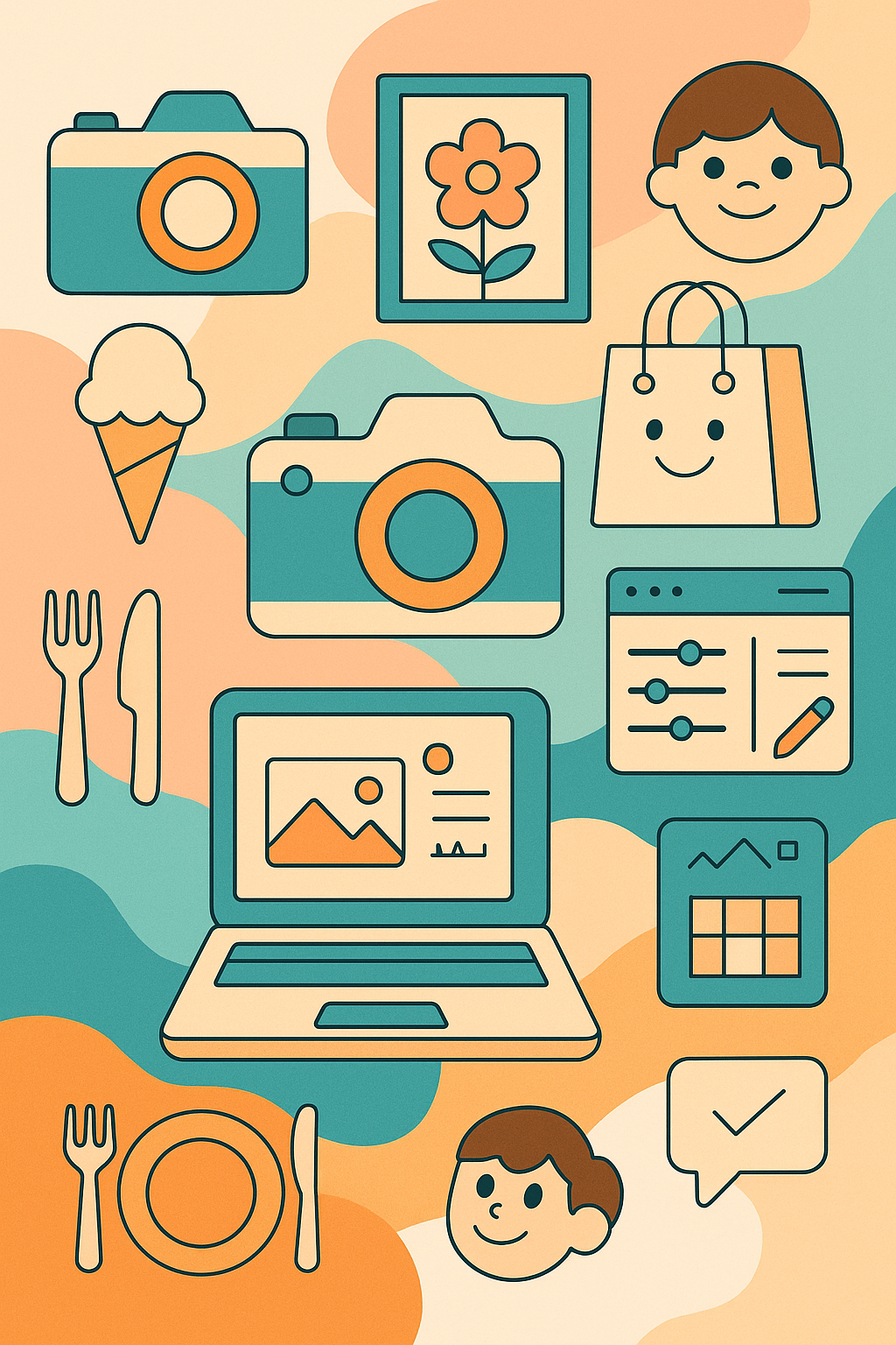 Editing workflow illustration