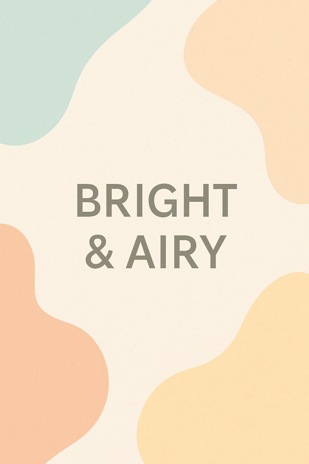 Bright & Airy preset